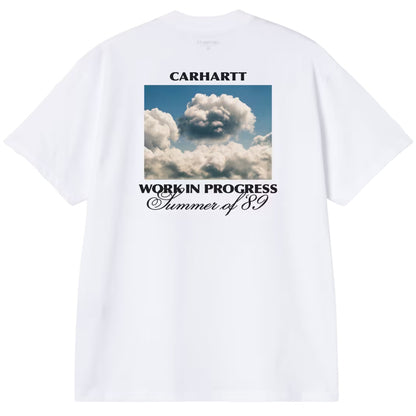Maglietta Carhartt WIP S/S Warm Views Tee BIANCO