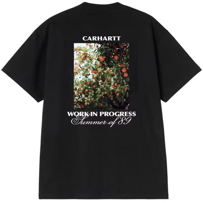 Maglietta Carhartt WIP S/S Warm Views Tee NERO