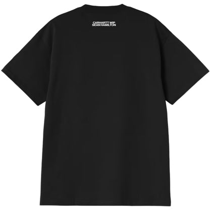 Maglietta Carhartt WIP SS Sean Hamilton 02 Tee NERO
