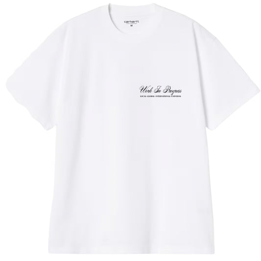 Maglietta Carhartt WIP SS Cloud Heart Tee BIANCO