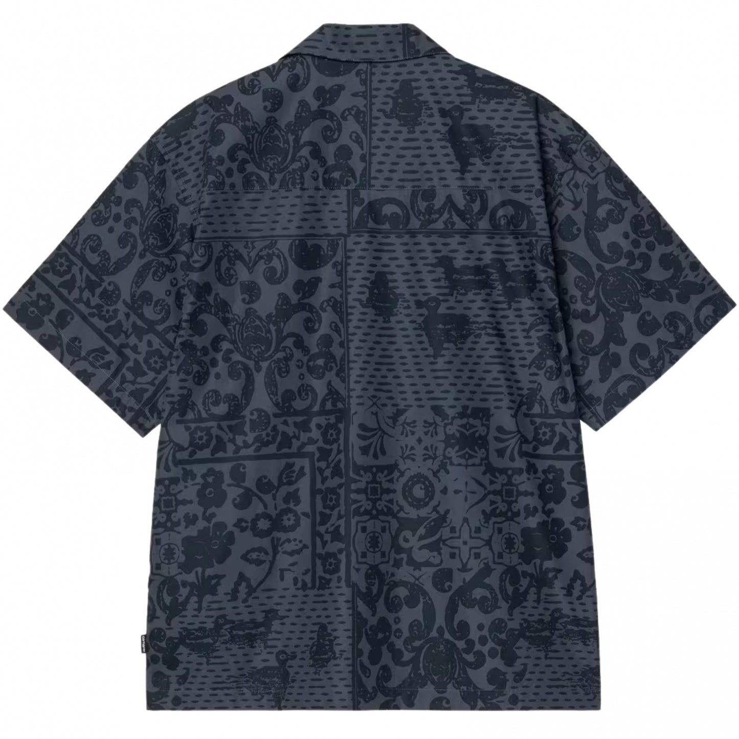 Camicia Carhartt WIP SS Vestige Shirt BLU