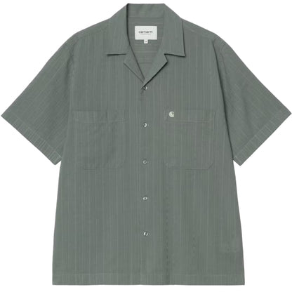 Camicia Carhartt WIP SS Gareth Shirt VERDE