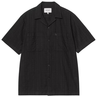 Camicia Carhartt WIP SS Gareth Shirt NERO