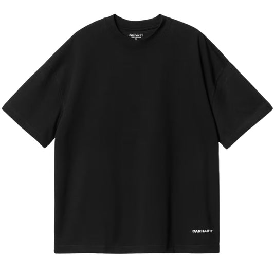 Maglietta Carhartt WIP SS link Script Tee NERO