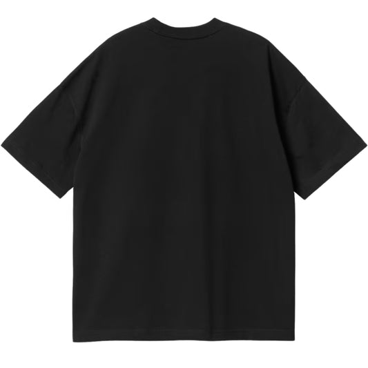 Maglietta Carhartt WIP SS link Script Tee NERO