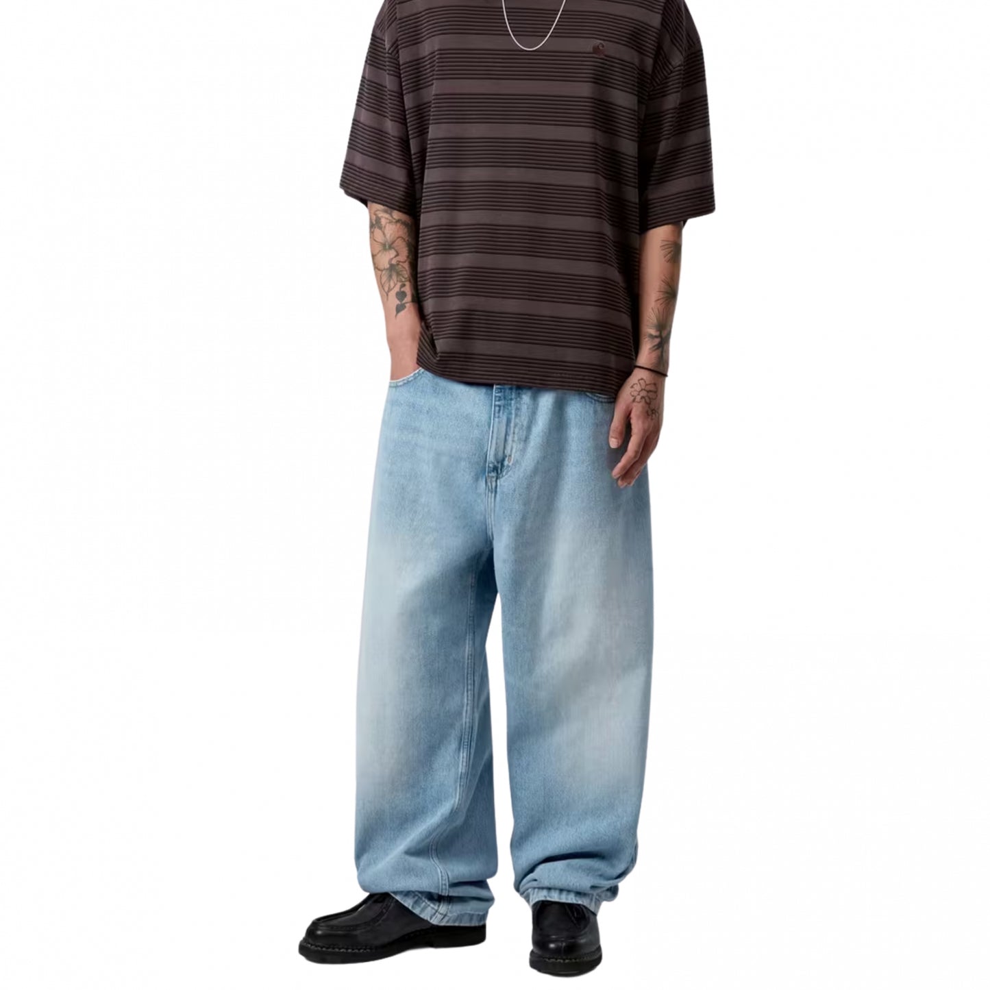 Pantalone Carhartt WIP Brandon Pant BLU