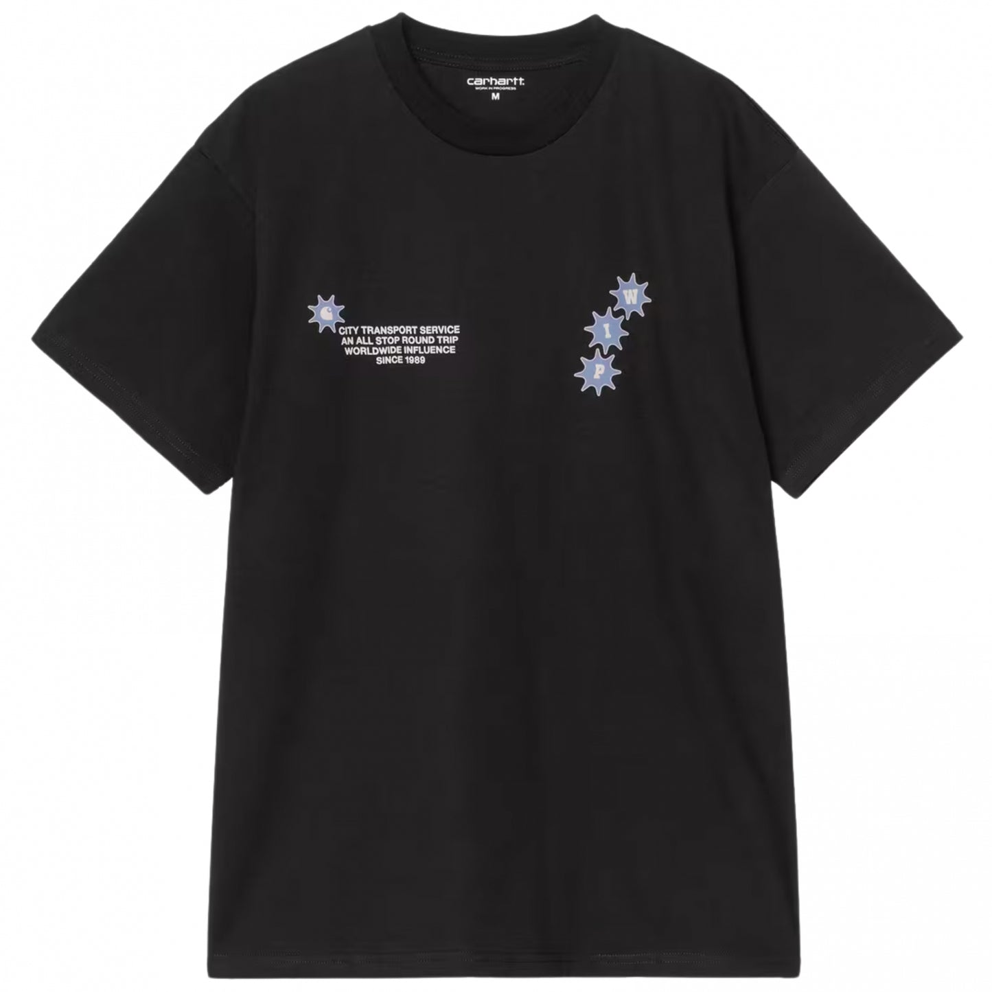 Maglietta Carhartt WIP S/S C Trip Tee NERO