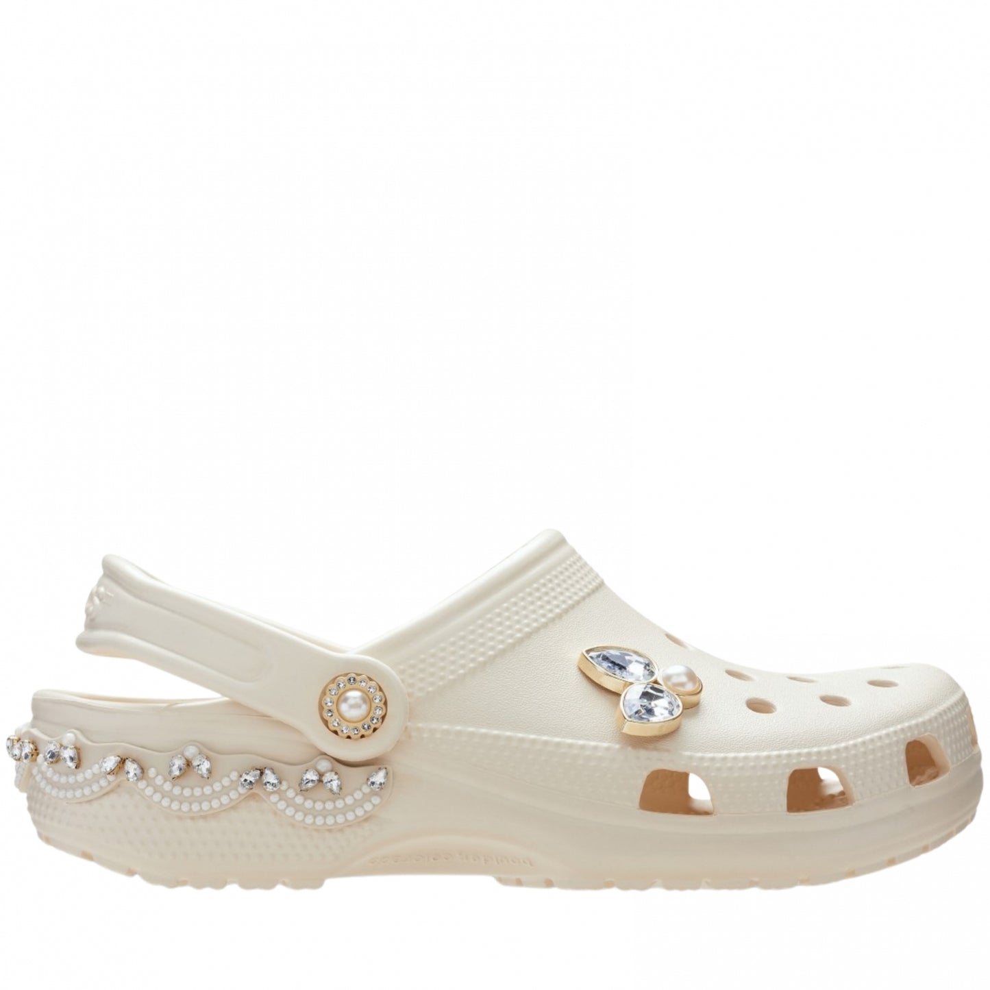 Ciabatta Crocs Classic Pinnacle Emb Clog BEIGE
