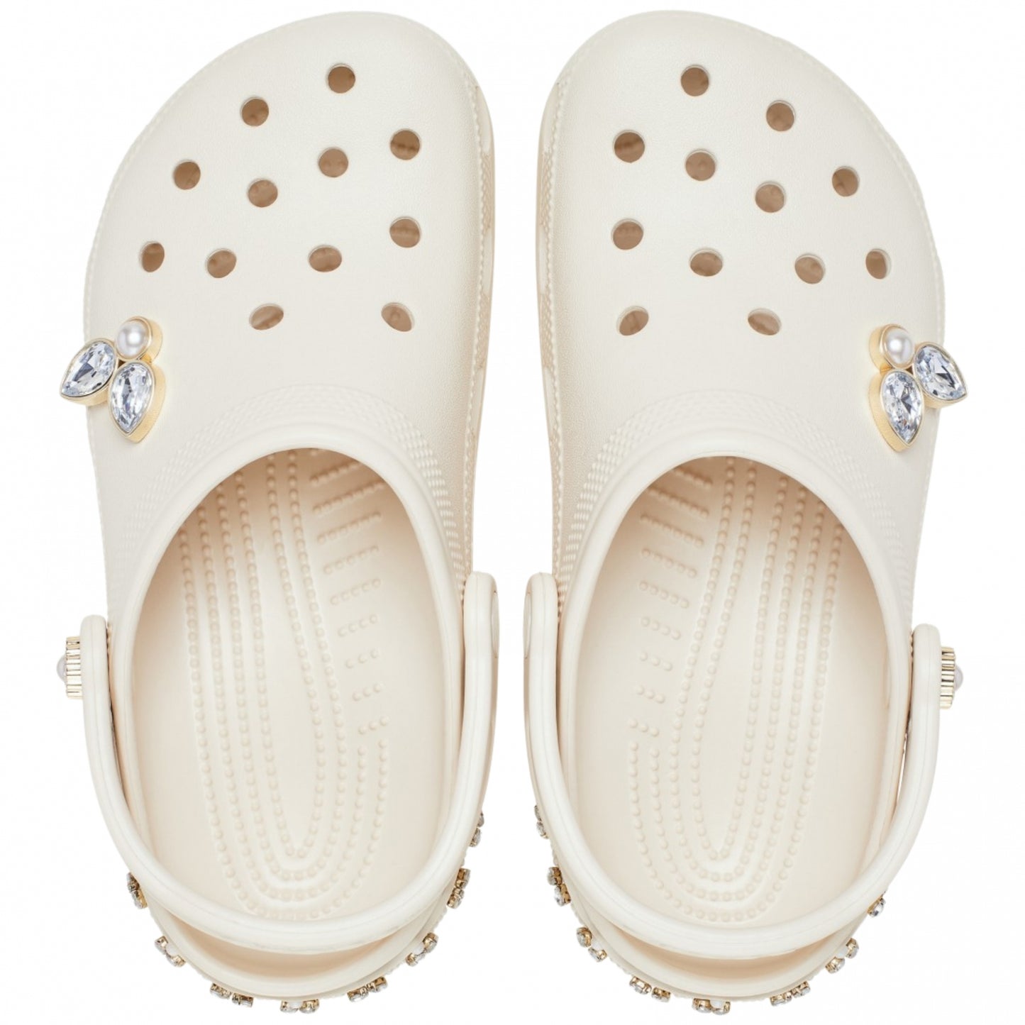 Ciabatta Crocs Classic Pinnacle Emb Clog BEIGE