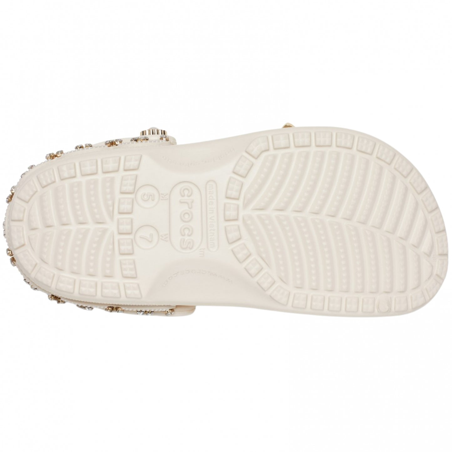 Ciabatta Crocs Classic Pinnacle Emb Clog BEIGE
