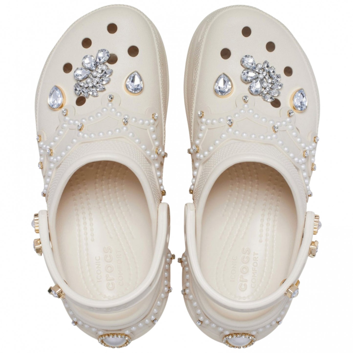 Ciabatta Crocs Bae Pinnacle Embellished Clg BEIGE