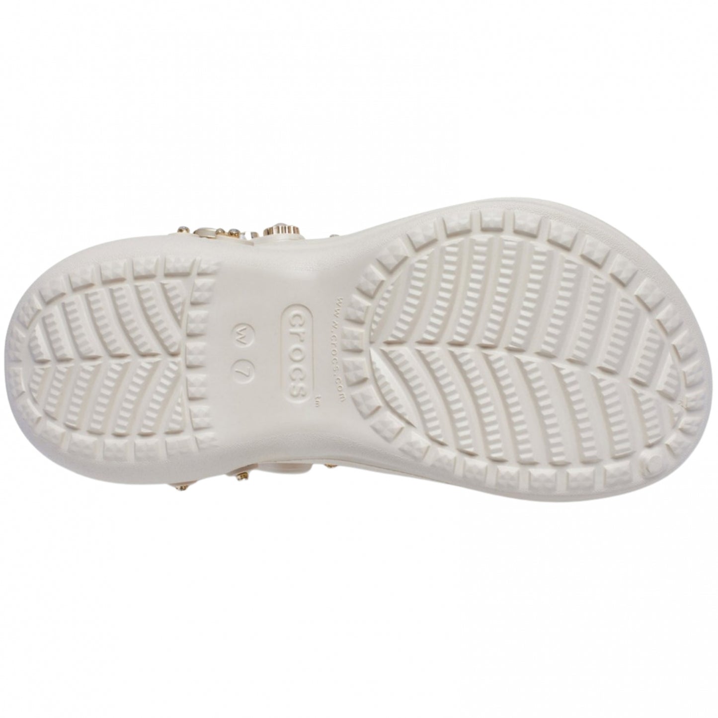 Ciabatta Crocs Bae Pinnacle Embellished Clg BEIGE