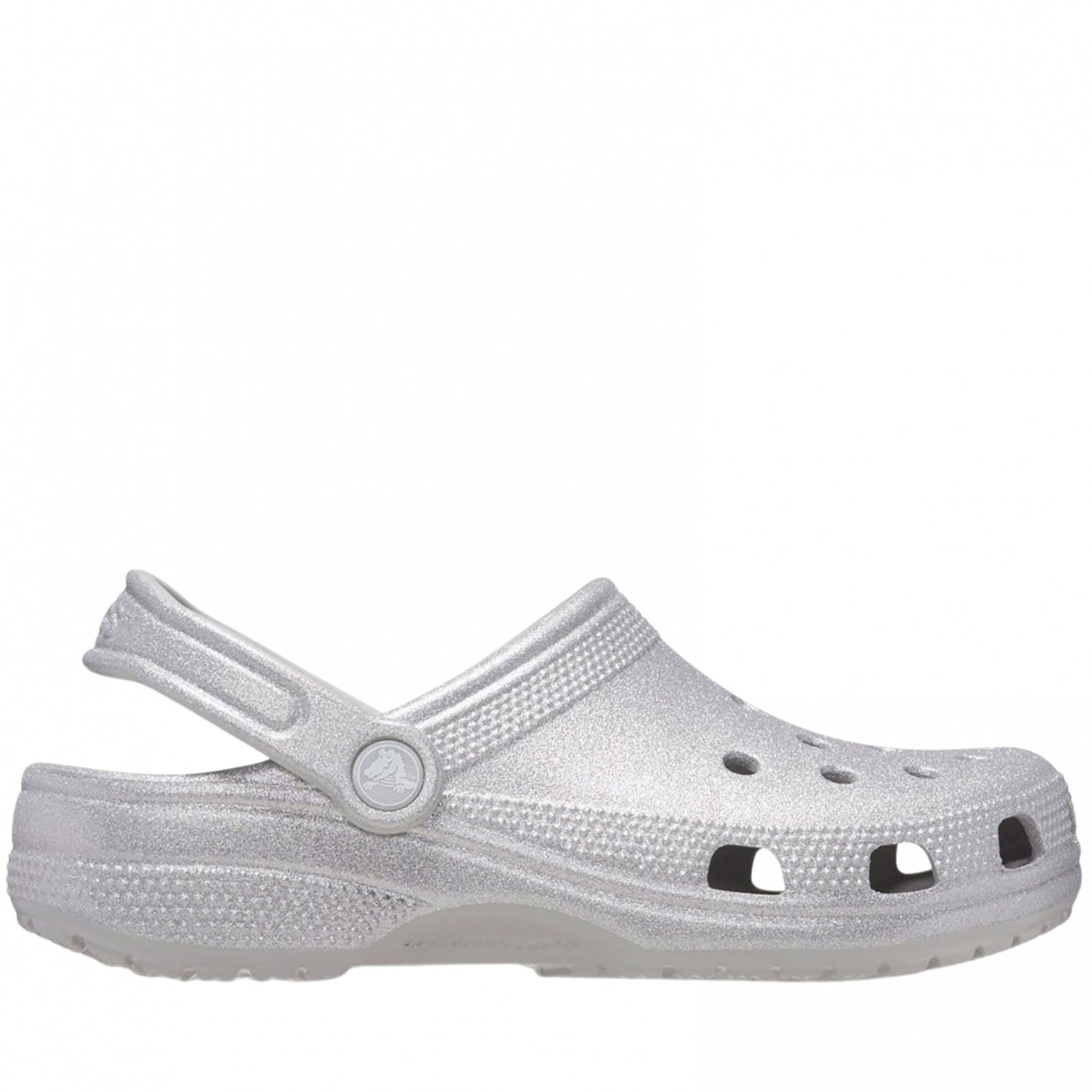 Ciabatta Crocs Classic Glitter Clog GRIGIO