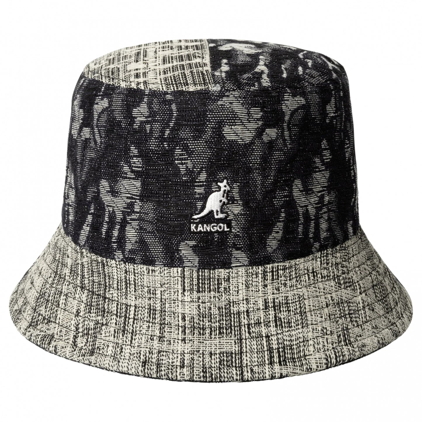 Cappello Kangol Denim Mashup Bucket NERO