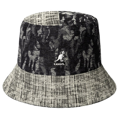 Cappello Kangol Denim Mashup Bucket NERO