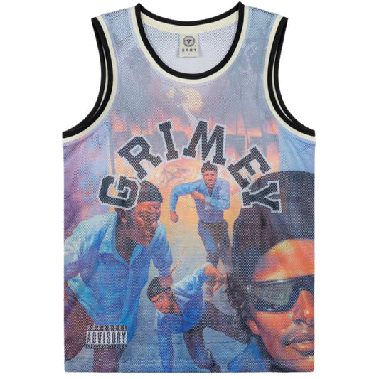 Canotta Grimey Relaxed Basketball Jersey MULTICOLOR