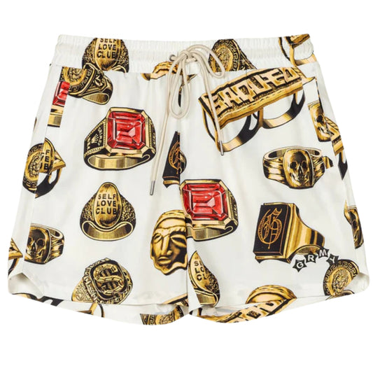 Costume Grimey Swimming Shorts OFF WHITE