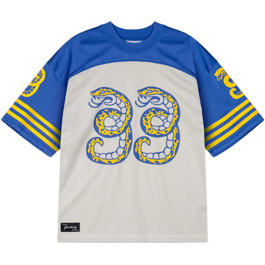 Jersey Grimey Mesh Boxy Football Jersey OFF WHITE