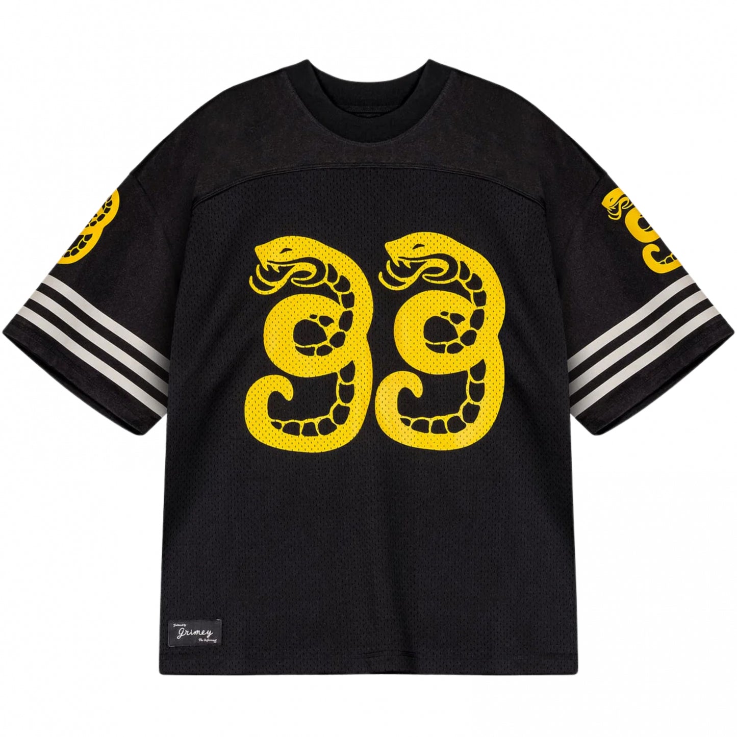 Jersey Grimey Mesh Boxy Football Jersey NERO