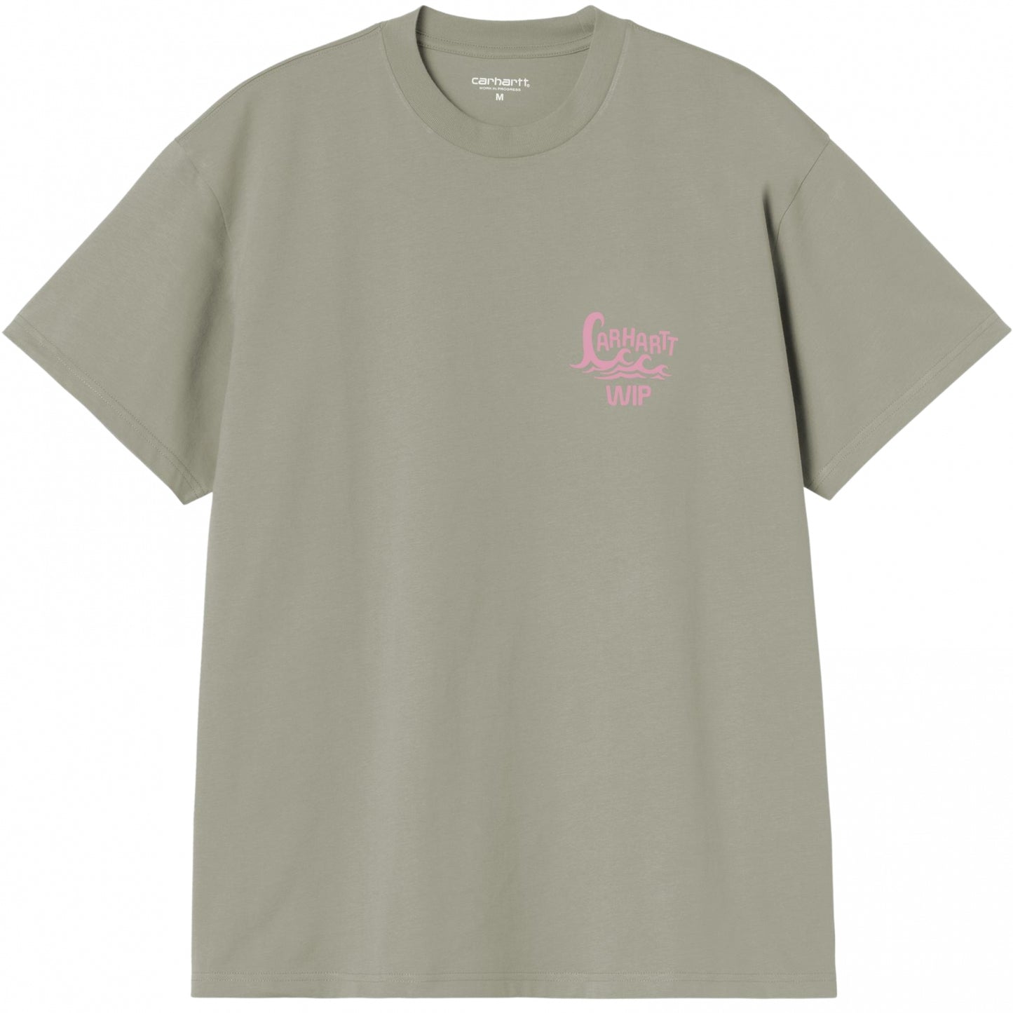 Maglietta Carhartt WIP SS Waves Tee VERDE