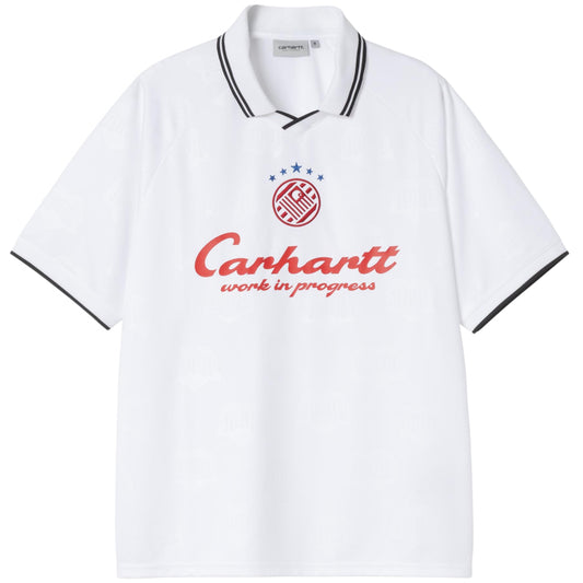 Maglietta Carhartt WIP SS Terrace Football Tee BIANCO