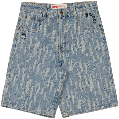 Pantaloncino Grimey Baggy Denim Shorts AZZURRO