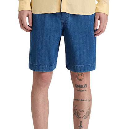 Pantaloncino Timberland Herringbone Denim Short BLU