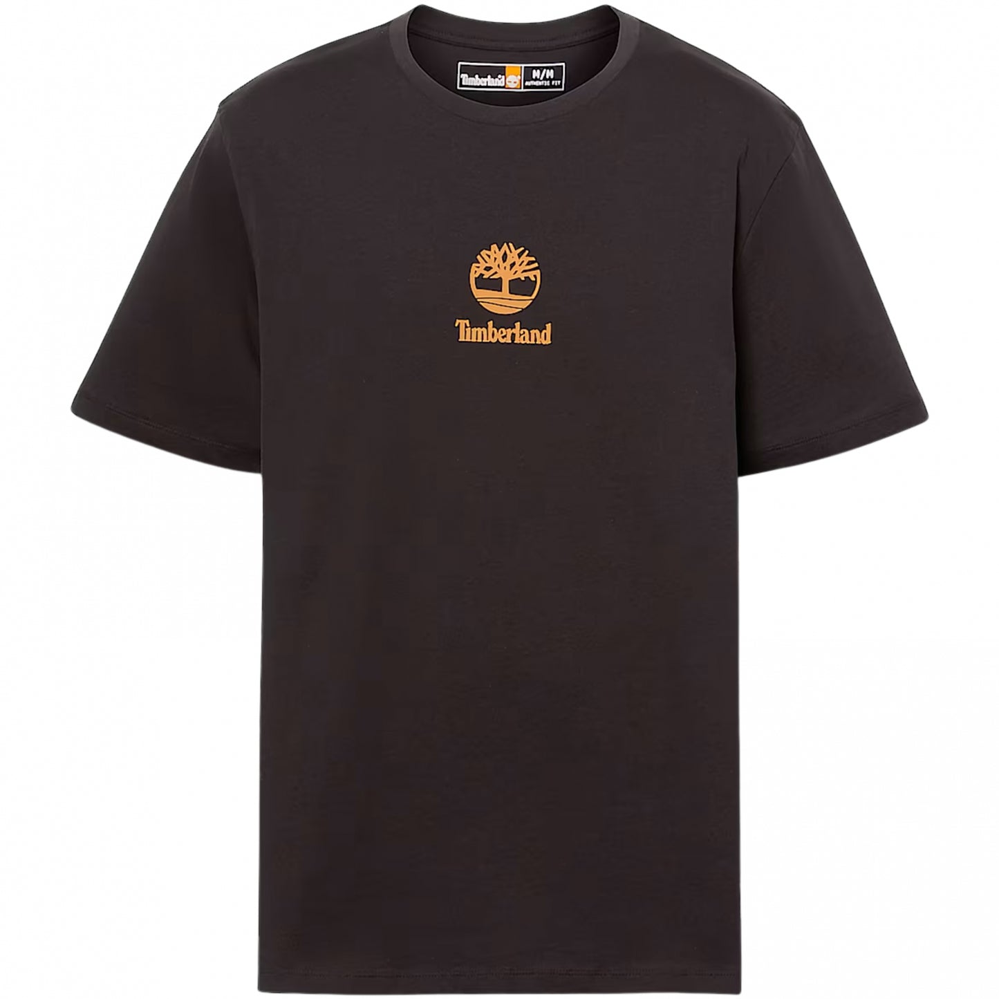 Maglietta Timberland Print Stack Logo SS Tee NERO