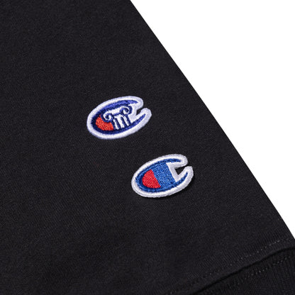 Maglietta Champion x Aries LS Tee NERO