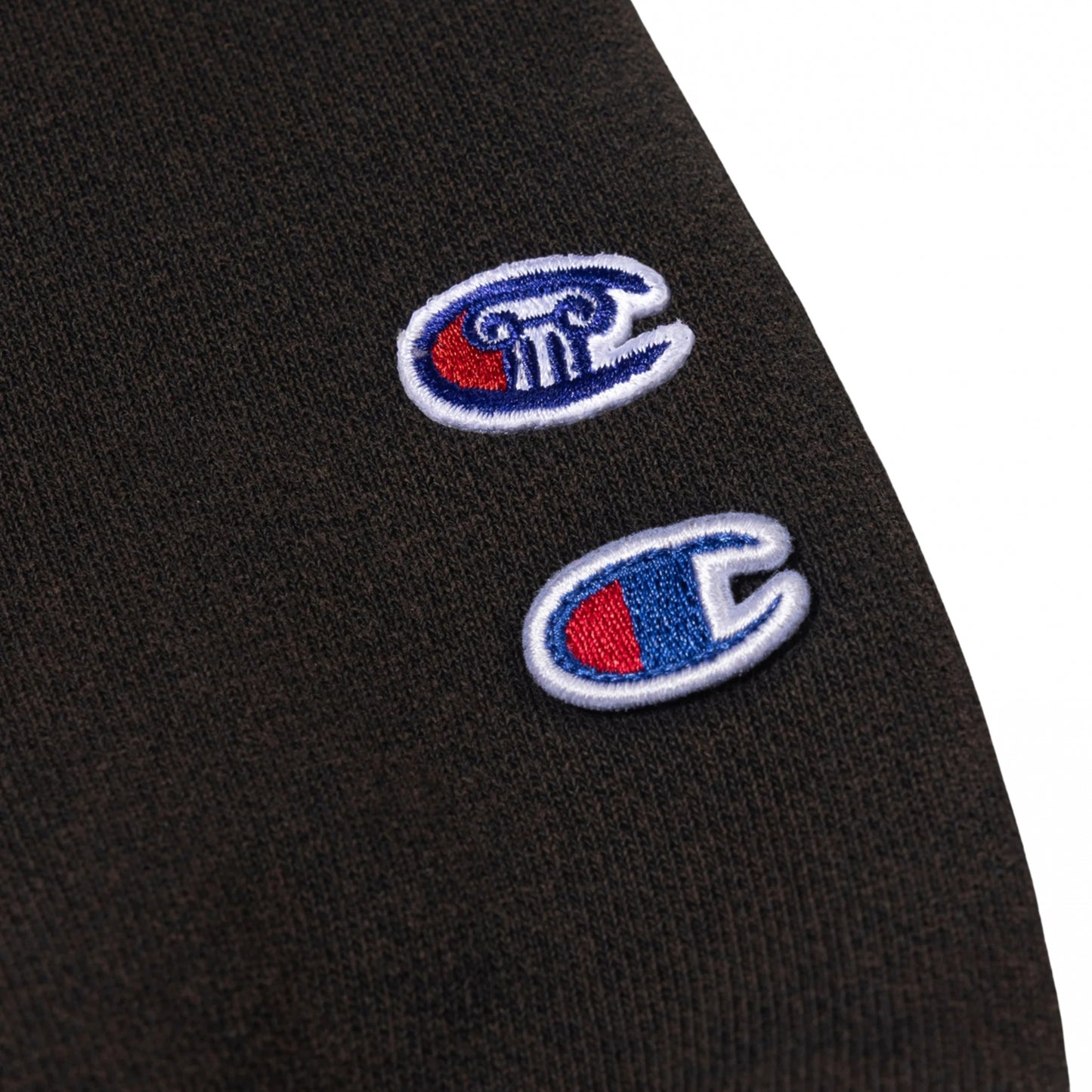 Felpa Champion x Aries Hooded Sweatshirt NERO