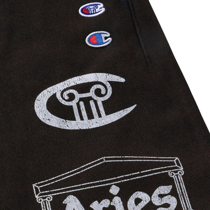 Pantaloncino Champion x Aries Shorts NERO