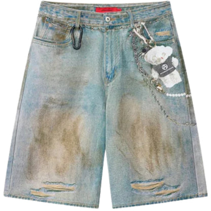 Pantaloncino Acupuncture Ocean Front Shorts DENIM