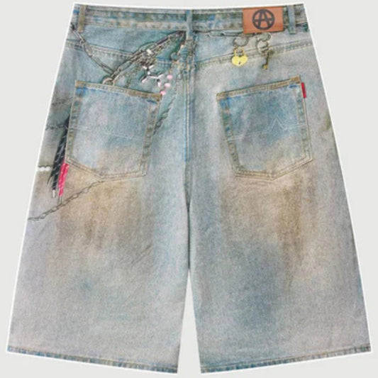 Pantaloncino Acupuncture Ocean Front Shorts DENIM