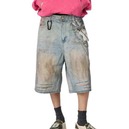 Pantaloncino Acupuncture Ocean Front Shorts DENIM