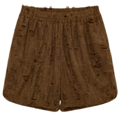 Pantaloncino Acupuncture Rat Race Shorts MARRONE