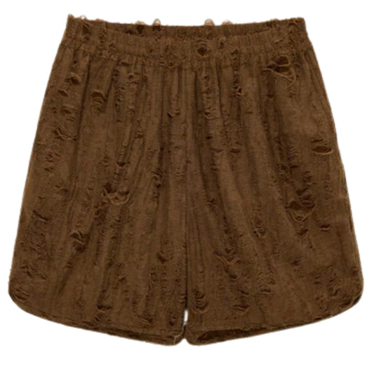 Pantaloncino Acupuncture Rat Race Shorts MARRONE