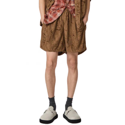 Pantaloncino Acupuncture Rat Race Shorts MARRONE