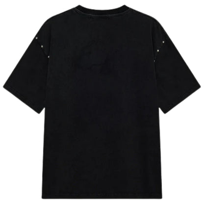 Maglietta Acupuncture Studded Metal Tee NERO