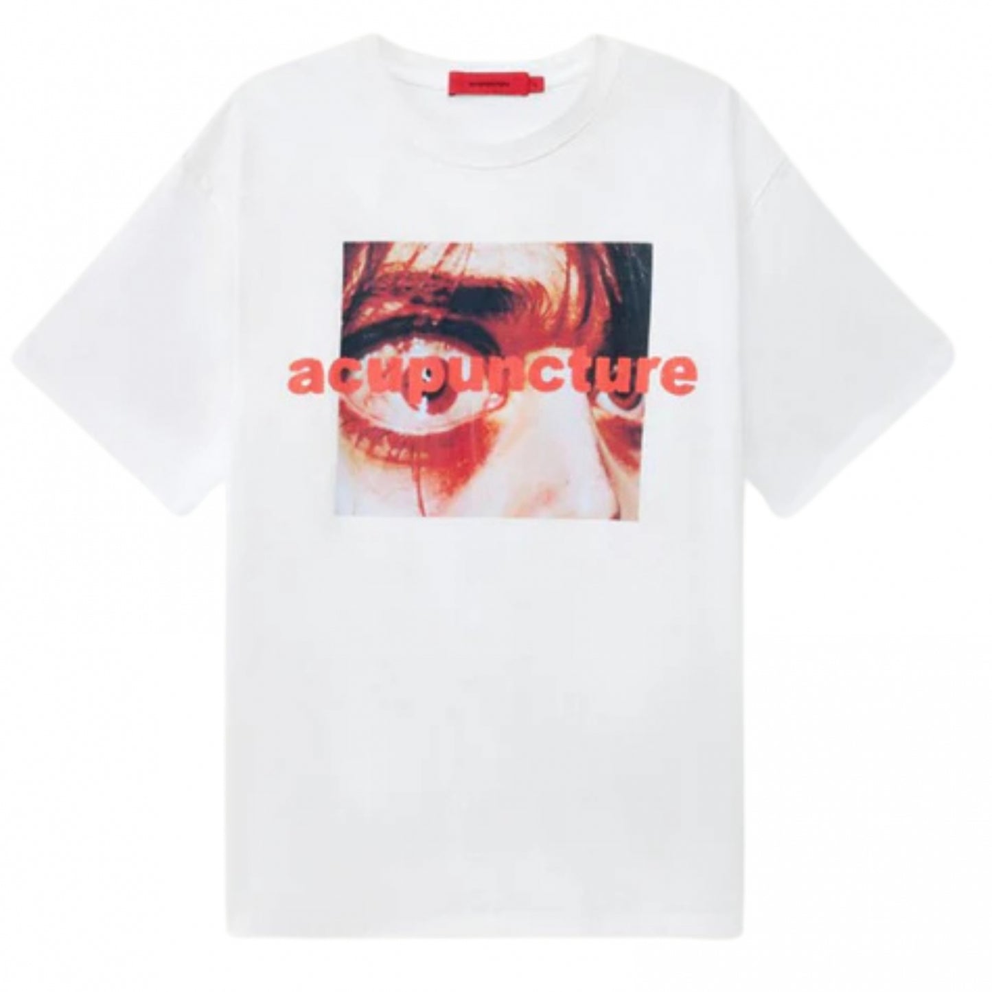 Maglietta Acupuncture Eye Cry Tee BIANCO