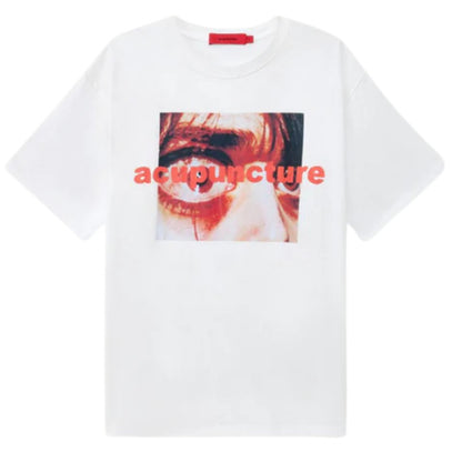 Maglietta Acupuncture Eye Cry Tee BIANCO