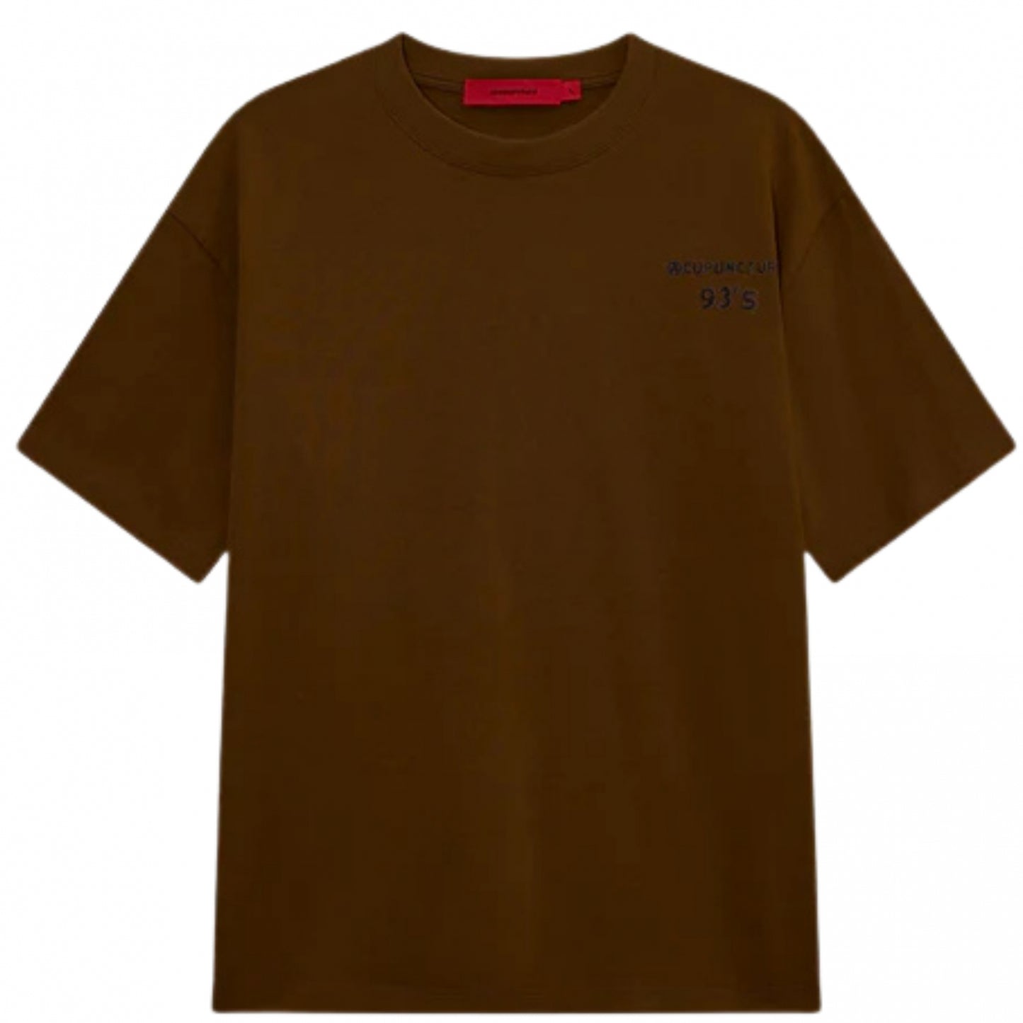 Maglietta Acupuncture Istitutions Tee MARRONE