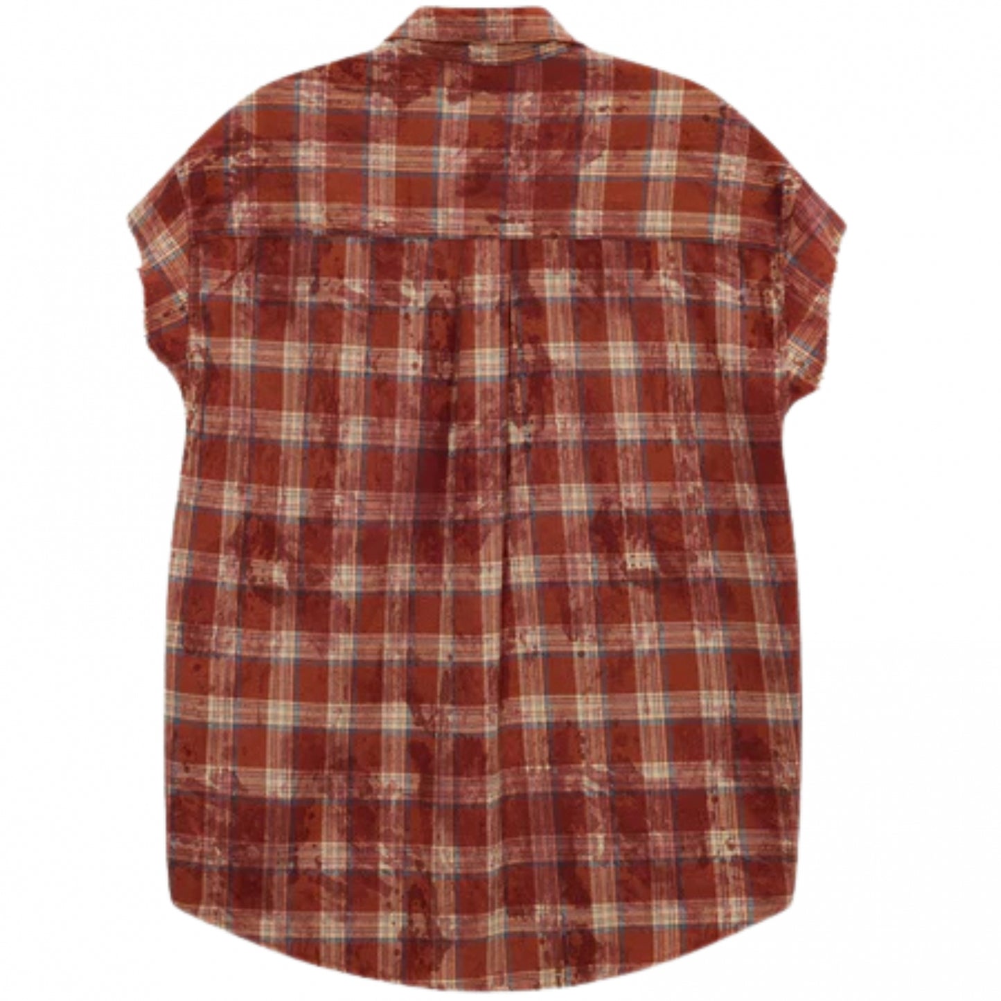Camicia Acupuncture Texas Sleeveless Shirt ROSSO