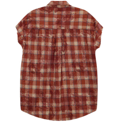 Camicia Acupuncture Texas Sleeveless Shirt ROSSO