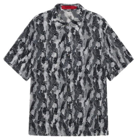Camicia Acupuncture Python SS Shirt GRIGIO