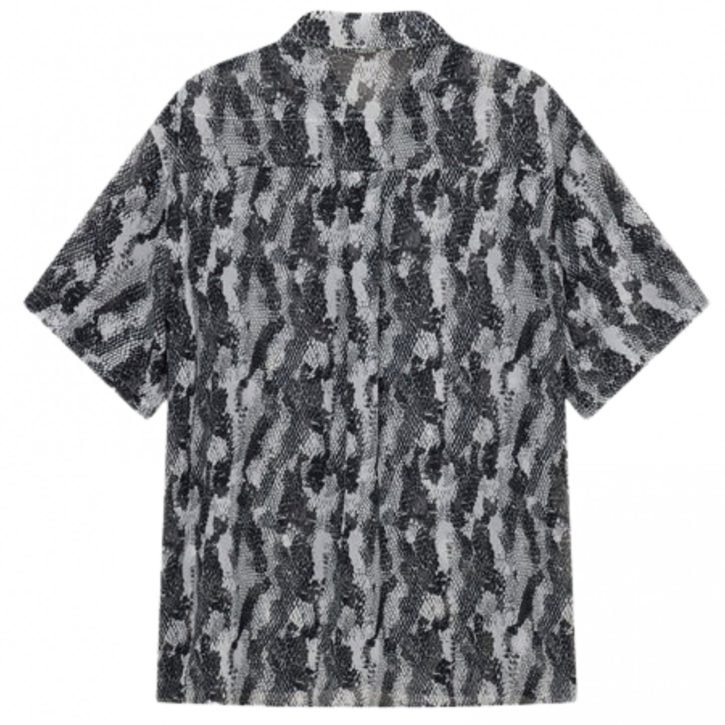 Camicia Acupuncture Python SS Shirt GRIGIO