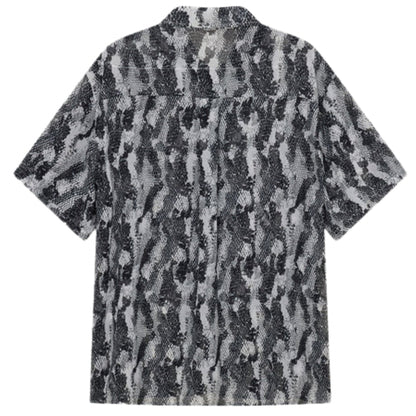 Camicia Acupuncture Python SS Shirt GRIGIO