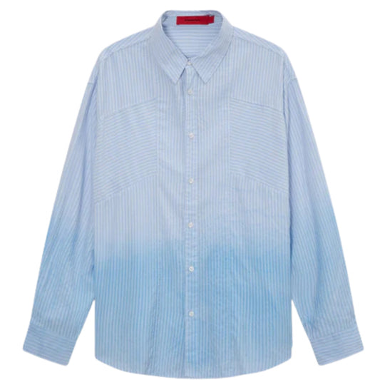 Camicia Acupuncture Faded Stripes Shirt BLU