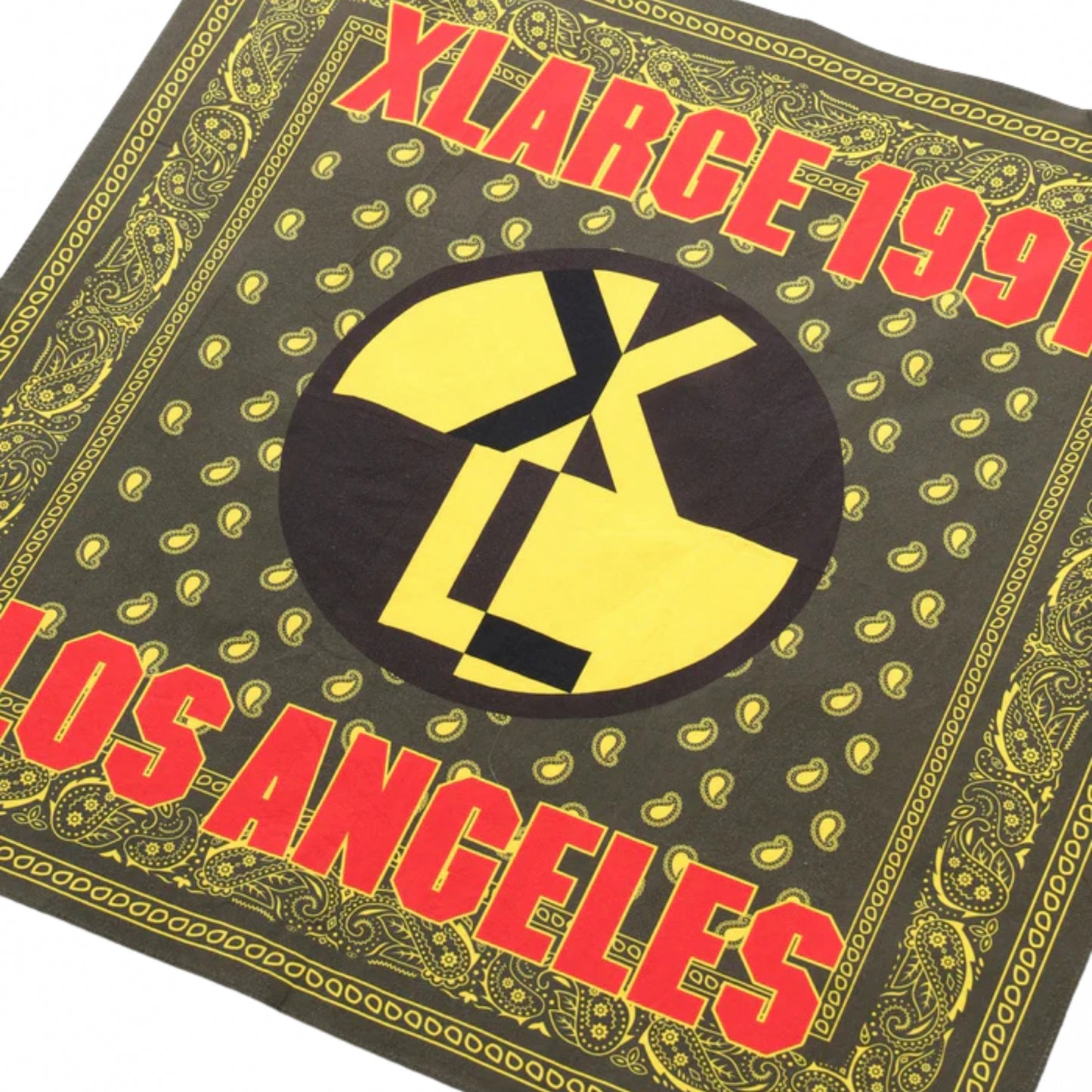 Bandana XLarge Paisley Bandana GIALLO