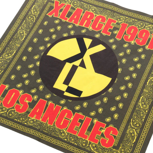 Bandana XLarge Paisley Bandana GIALLO