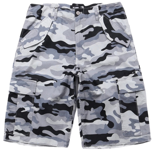 Pantaloncino XLarge Label Ripstop Shorts GRIGIO